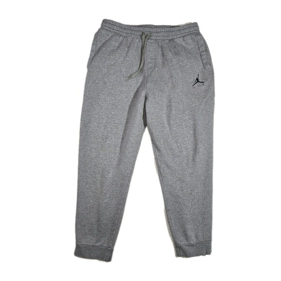 Air Jordan Jumpman Fleece Sweatpants Gray Mens 2XLT 36x29 - Picture 1 of 9